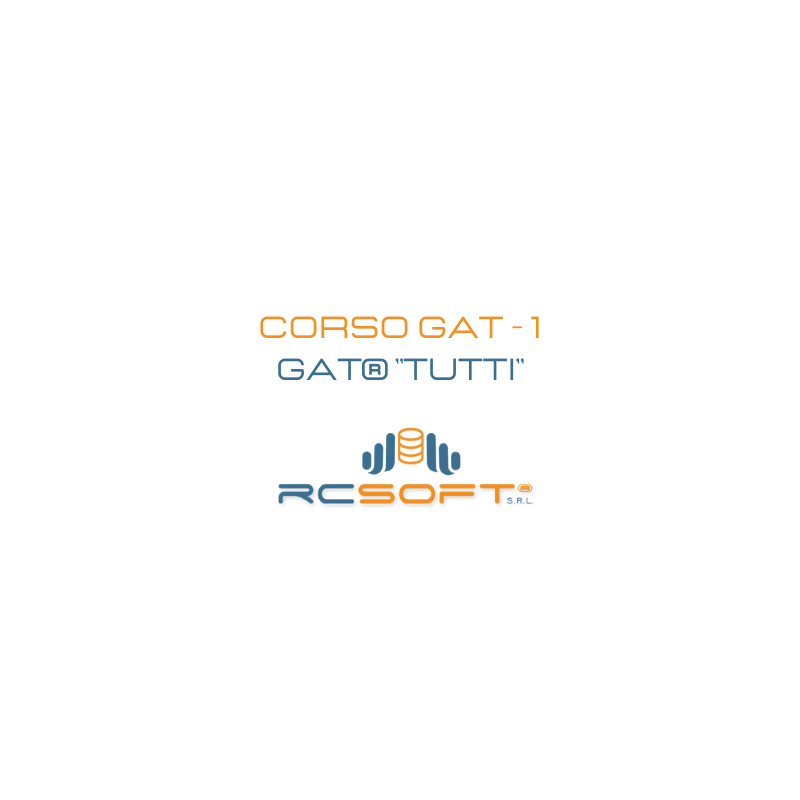 Corso GAT - 1 GAT®"Tutti"