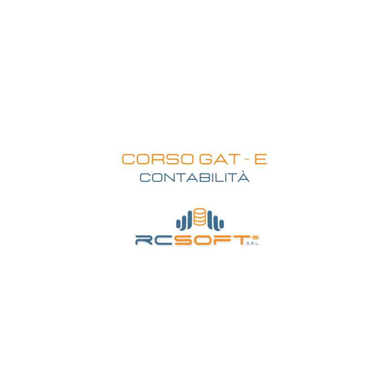 Corso GAT - E Contabilità